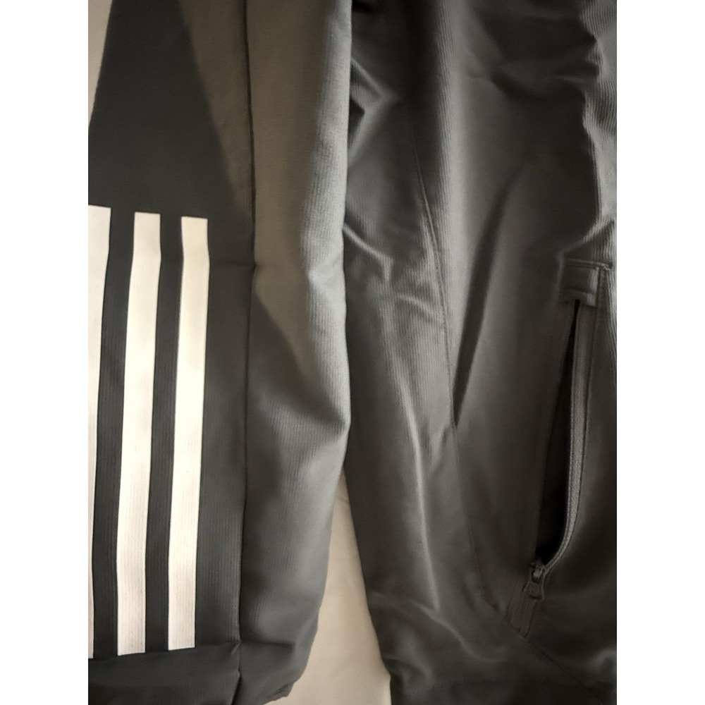 Adidas Youth Rink Suit Full Zip Lightweight Track Jacket GF8194 Gray Kids Size M - Picture 6 of 16